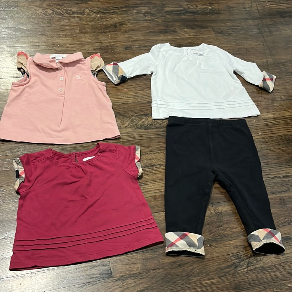 Authentic Burberry shirt and pants